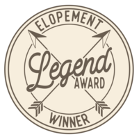 Elopement Legend Award Winner 2025