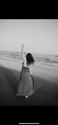 Black and White Kissing Couple