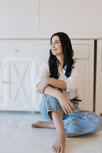 Portrait of Brooke, founder of Brooke Ashleigh Business Services, offering clear, no-fuss bookkeeping.