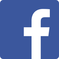 facebook logo used to represent social media presence