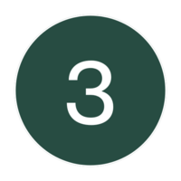 An image of the number three.