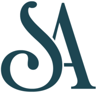Studio Alyssa monogram logo featuring the letters “S” and “A” in elegant serif typography.