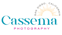 San Diego photographer Cassema Photography logo