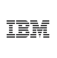 ibm logo in black