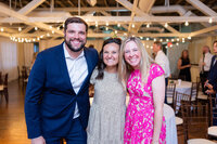 Eleanor Stenner with bride and groom at Birmingham wedding 