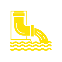 Icon of standing water in your crawl space and how it can effect the structural integrity of your home