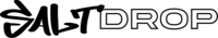 Salt Drop logo in black by Isla Luna Studio