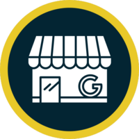 Google Business icon for Black Bear Roofing & Exteriors profile link.