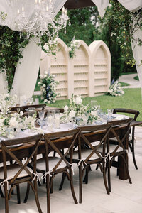 Experiential wedding installation and structure rentals