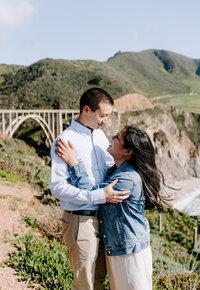 Bride and groom at Crissy Field in SF.