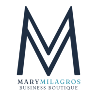 Two letter Ms with the words, Mary Milagros Business Boutique