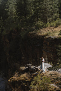 couple at their bc wedding