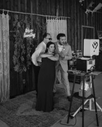 Candid engagement session in Spokane, Washington, capturing the laughter and connection between a couple in love.