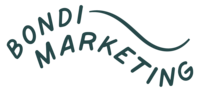 Bondi Marketing alternate logo teal