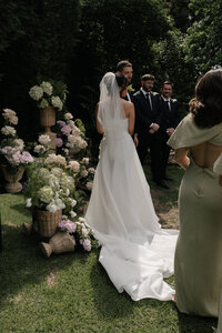 Bride and Groom and spectacular chapel