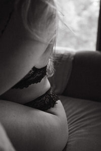 photo of a womans side