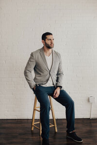 Justin Yaassoub representing the shift from performer to mentor in leadership development