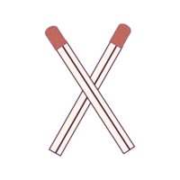The fire starter matches