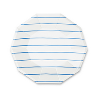 Blue Stripe Dinner Plate