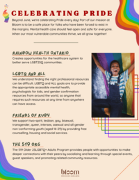 Downloadable PDF Celebrating Pride Toronto