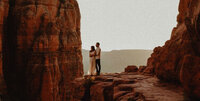 elopement on red rocks