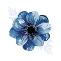 White Something Blue Flower Logos-08