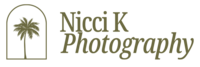 Sunshine Coast photographer Nicci K's logo for her wedding, couples and events photography