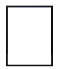 Black Float Frame