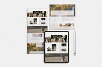 Timeless wedding photographer website design - boudoir website design