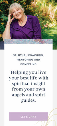 Mobile website for Aniya's Spiritual Coaching
