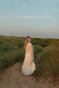 megan shaw on beach