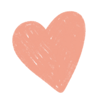 A soft, coral-pink hand-drawn heart illustration on a light grey background. This heart represents the warm, playful, and heartfelt brand identity of Nicole Neira Photography, a CT-based newborn and family photographer.