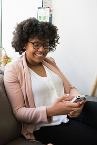 Woman Entrepreneur with glasses
