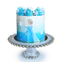 Whippt Kitchen Luxe theme cake - frozen2