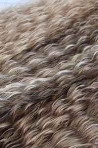 Isla hand tied hair deep wave.