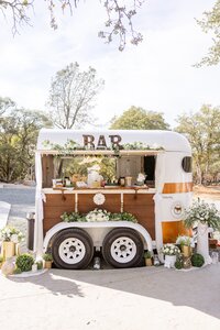mobile bar trailer for weddings