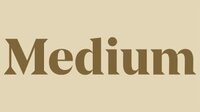 Medium Logo sepia