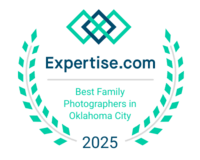 Expertise award badge best family photographer in Oklahoma City