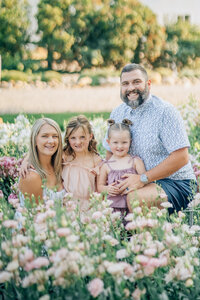 Boise  Idaho Mini Sessions Flower Farm 