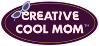 Creative cool mom logo badge