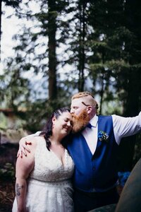 Newlyweds  on saltsping island