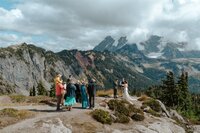 Elopement on a mountain