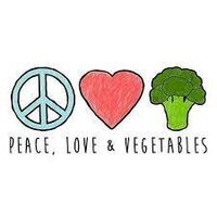 Peace, Love & Vegetables Logo