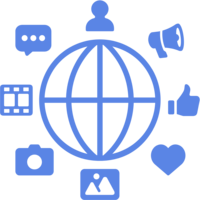 Globe surrounded by modalities, symbolizing Erud AI's ability to integrate multiple data modalities for comprehensive AI training