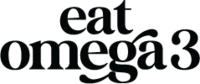 Omega 3 logo in black by Isla Luna Studio