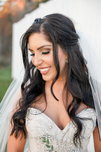 Bride getting ready photo by Michelle Lynn Photography