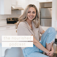 The Nourished Podcast logo.