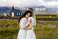 Black Church Iceland Elopement