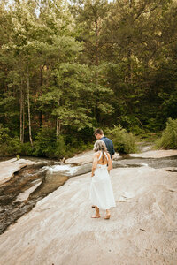 Couple at Toccoa Falls