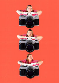 Photos of a traveling photographer